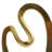 Andere 2 Piece Metal Sculpture Set-60947010