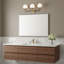 Éclairage pour meuble-lavabo en verre soufflé à la main 3 lumières Newport-1392500018-1392500023