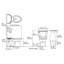 Highline™ 1.28 GPF Water Efficient Elongated Two-Piece Toilet (Seat Not Included)-10978616-108571196