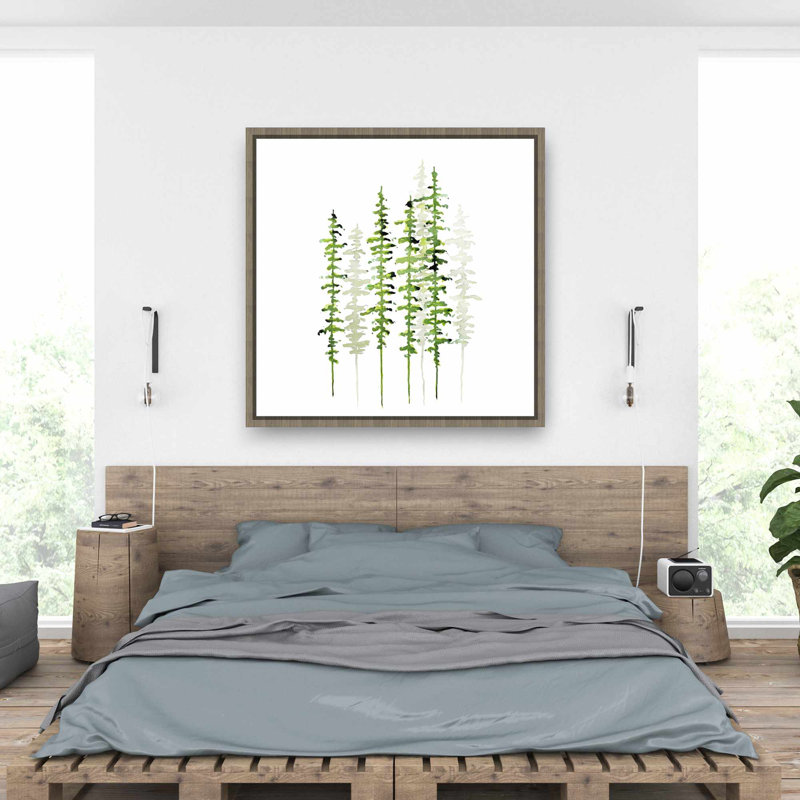 Slim Trees - Framed Canvas Living Room Decor | Home Elegance