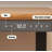 Adjustable Tilt Solid Wood Electric Height-Adjustable Desk-1628807025