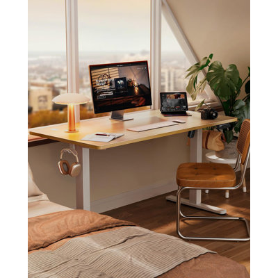 Height Adjustable Rectangular Standing Desk