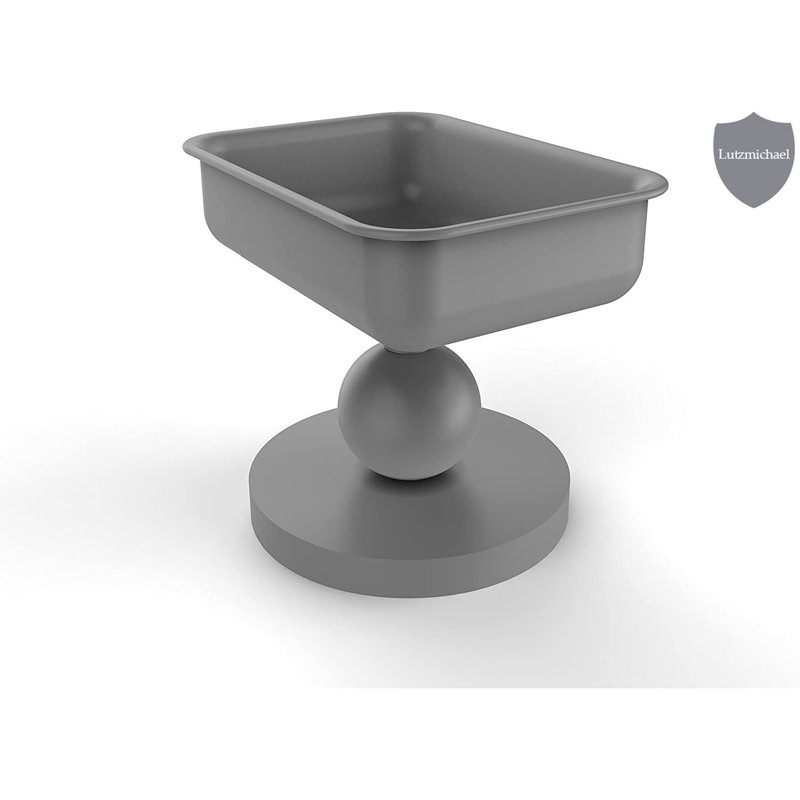 Porte-savon Gober, Gris mat