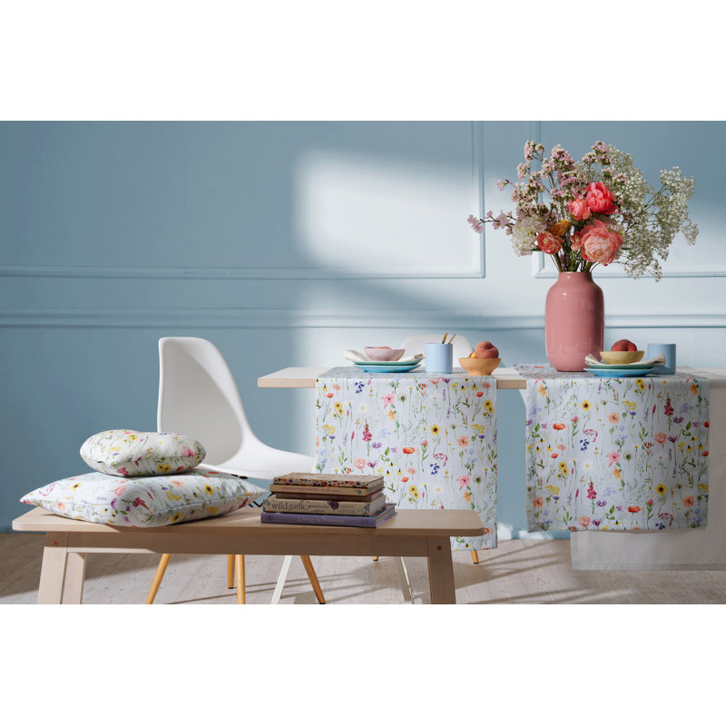 Springtime Floral Dining Linens, 150cm W x 250cm L