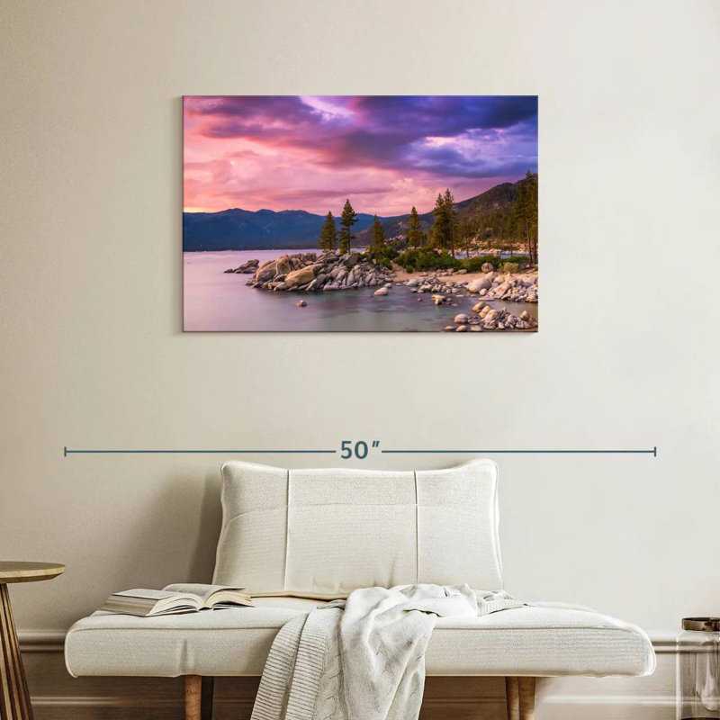 Alvord Idyllic Lake Tahoe, 24" H x 36" W