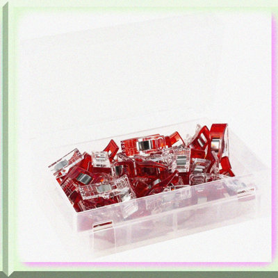 Wonder Clips Pkg of 50 Red