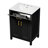 24" Bathroom Vanity with Ceramic Sink