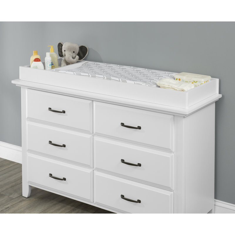 Kenilworth Changing Table Dresser, White