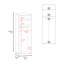 Armoire Barkley, blanc