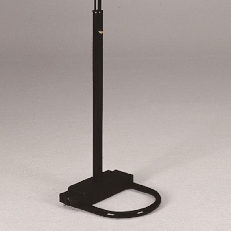 Lampe sur pied 82 po à abat-jour paon 1 conception moderne