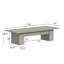 Grande table de salle de pause avec plateau épais-122258099-122258097
