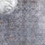 Tucson Vintage Look Machine Washable Non-Slip Area Rug in Grey/ Blue-430493489