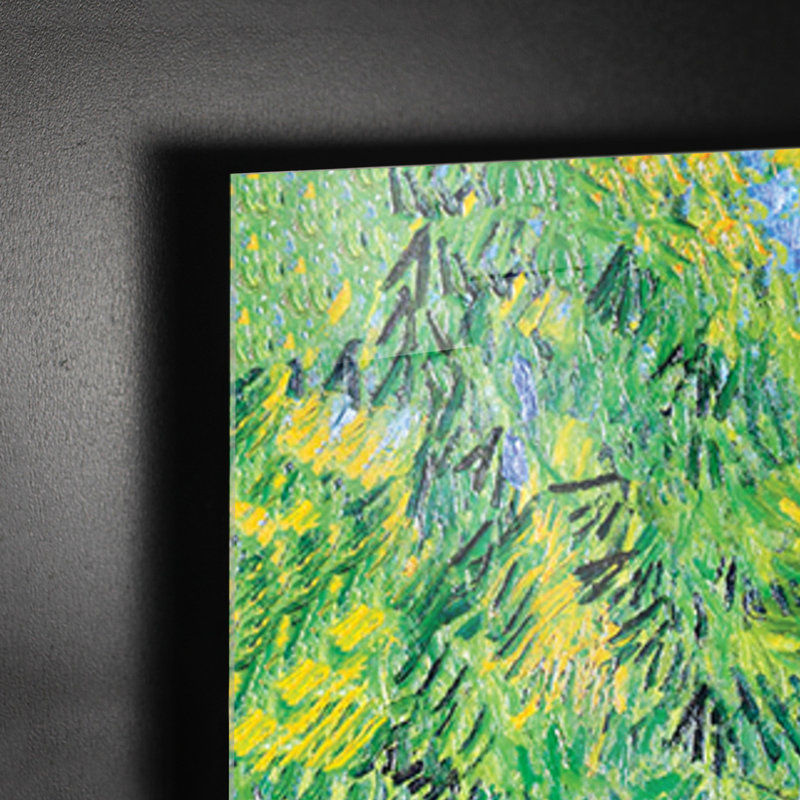Paths In A Park by Vincent Van Gogh - No Frame Painting on Plastic / Acrylic, 65cm H x 95cm W