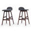 Ensemble de 2 tabourets de bar 28,5 po Mid-Century-925471989