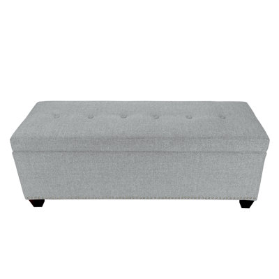 Sahil Upholstered Flip Top Storage Bench by Millwood Pines