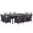 Convene Outdoor Patio 11 Piece Dining Set with Cushions-932266252