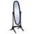 Classic Black Oval Cheval Mirror