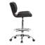 Chaise de dessinateur à dossier bas Creasy