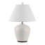 Lampe de table blanche 25 po Vahide