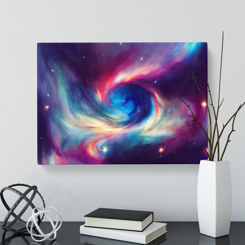 Neon Galaxy Vol.2 - Wrapped Canvas