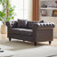 Canapé Chesterfield de 63,5 po Modern Modern-1888206231