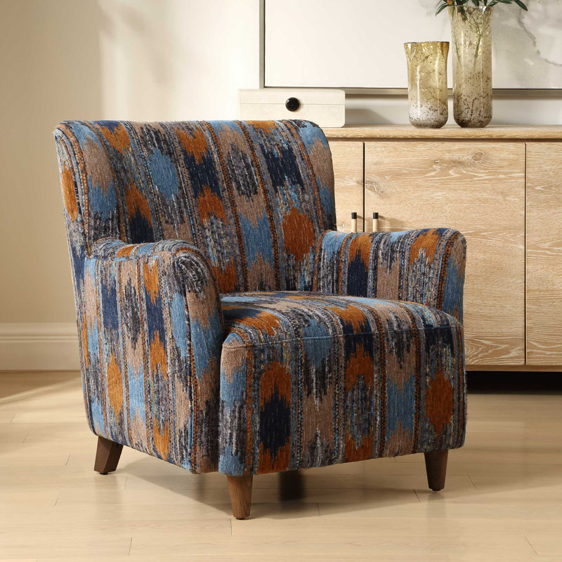 Uttermost Lainey Upholstered Ikat Armchair