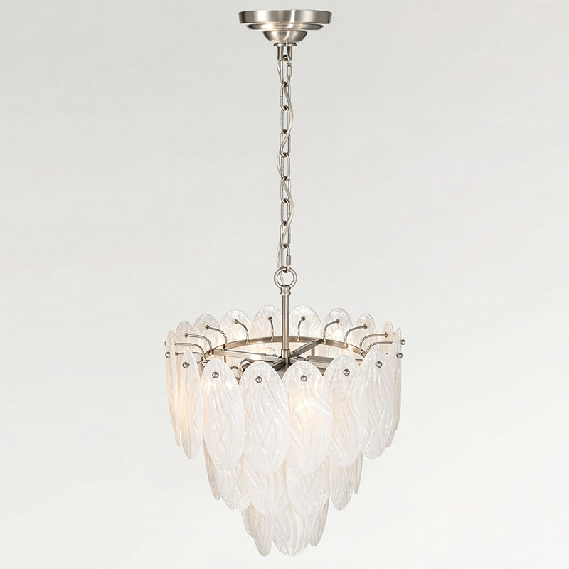 Luminaire lustre moderne en cristal de cristal Modern Cloud, 5, 16.5inch