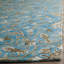 Tapis oriental bleu / brun en laine noué à la main Harger-426568436