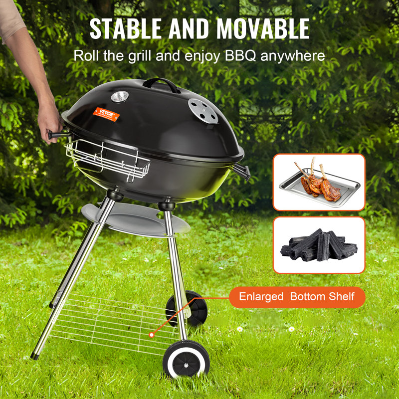 VEVOR 32'' W Kettle Charcoal Grill