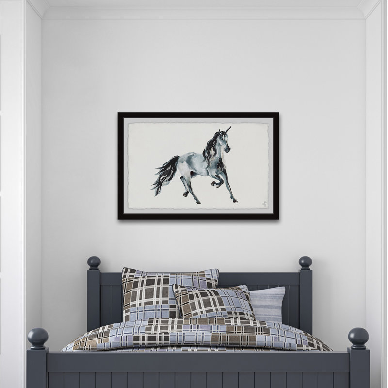 Crosslake - Single Picture Frame Print, 20cm H x 30cm W