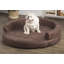 Lit pour chien de luxe rond en mousse à mémoire de forme Fala-31178523-31178522