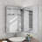 Hartli 24"W* 32"H Recessed or Surface Mount LED Medicine Cabinet Mirror with Dimmable Light & Socket-794571449-794571430