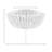 Ohlone Farmhouse Wood Beaded/Metal LED Flush Mount-88694048-123703378