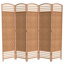 67" x 64" Weave 5 Panel Room Divider