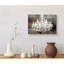 «Glam Crystal Chandelier Silhouette» sur toile de fond abstraite, reproduction d'art sur toile-1440854328-1440854273-1440854284