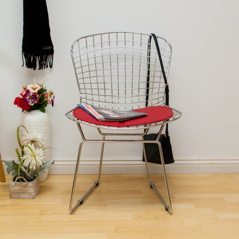 Chaise d'appoint Merc, Rouge