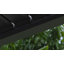 Pergola à persiennes en métal avec DEL solaire-105653507