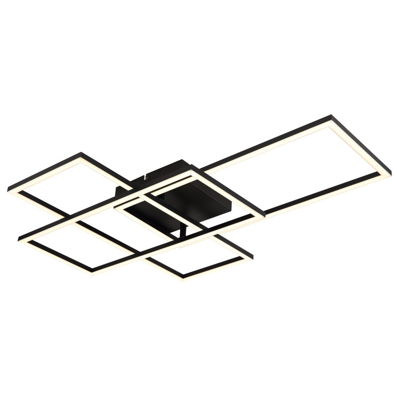 Curzon Aluminium LED Flush Mount