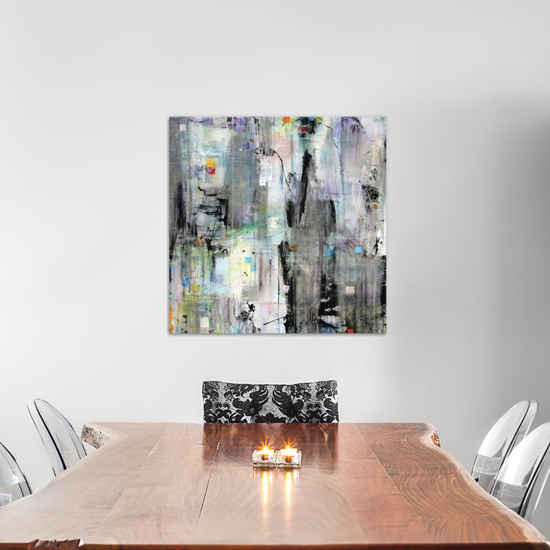 My time, reproduction d’art sur toile tendue, H 37 po x l 37 po x P 1,5 po, Toile tendue, Pas de tapis