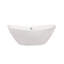 Allegra 70.9'' x 33.9'' Soaking Acrylic Bathtub