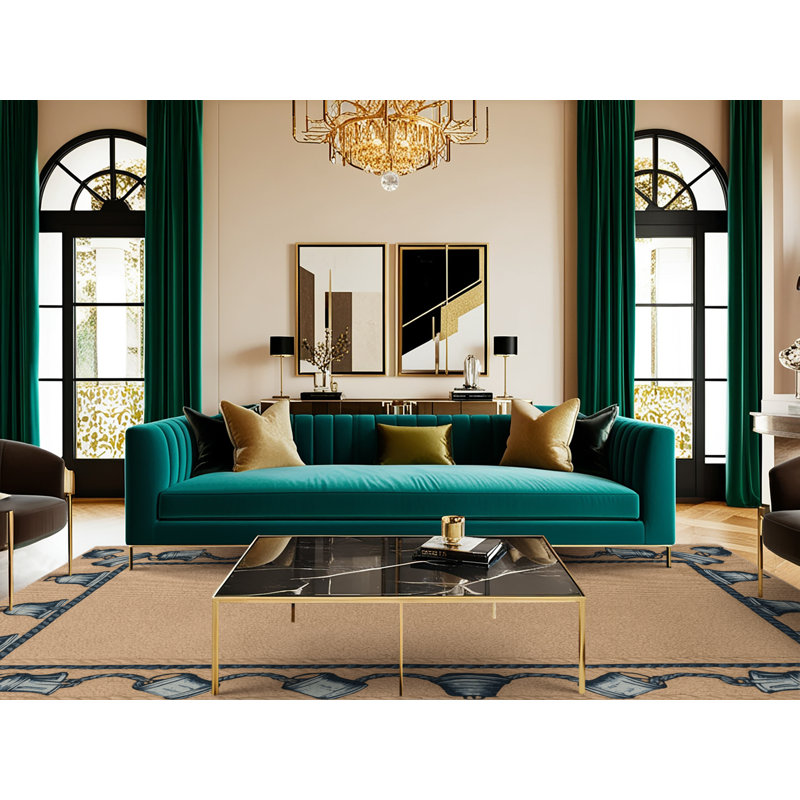  Tapis bord de mer lavable, Tapis de couloir 2 pi x 4 pi