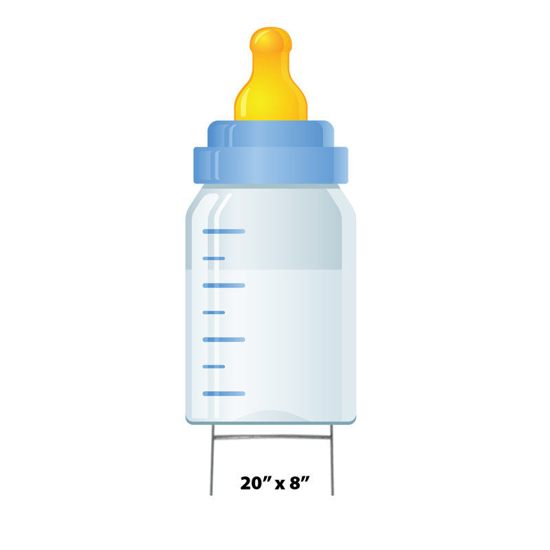 Piquet de jardin pour bébé, Bleu