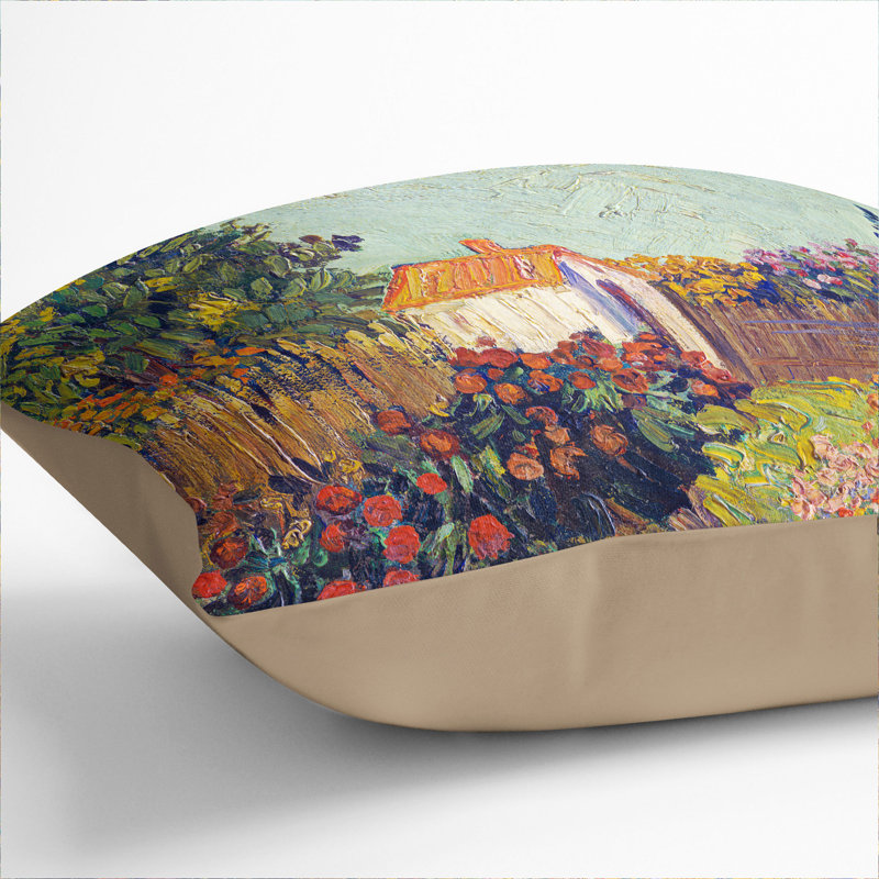 Square Cushion, 40cm H x 40cm W x 15cm D, Stone