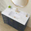 43 po Meuble-lavabo en marbre Real