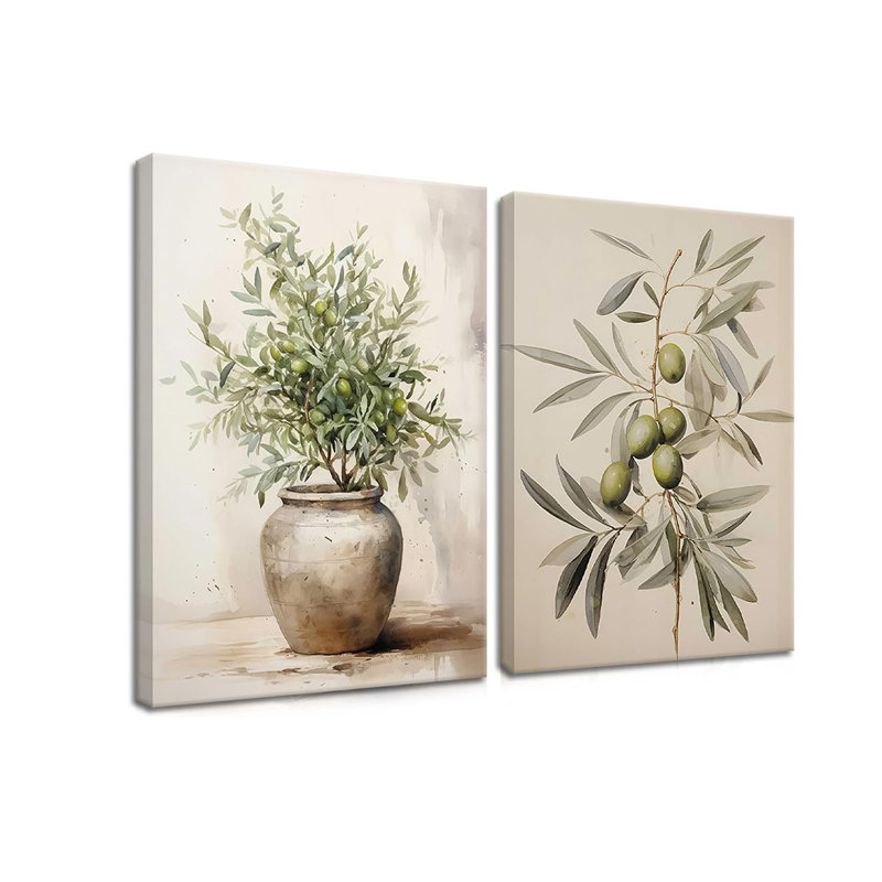 2 Piece Wrapped Canvas Print