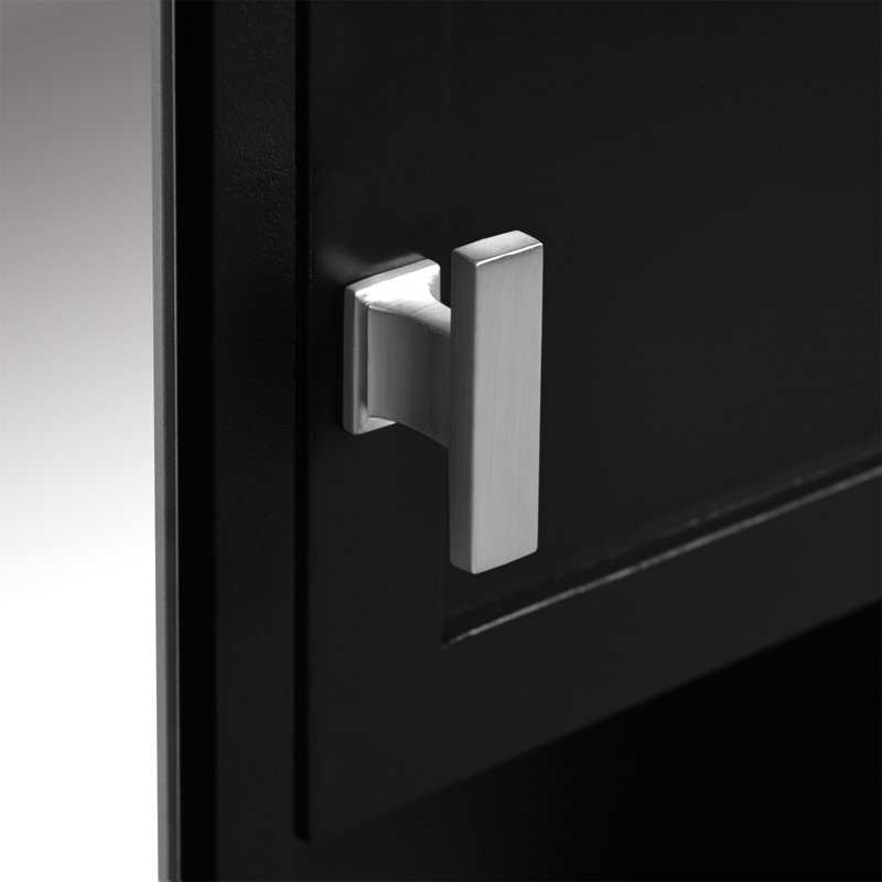 Armoire à pharmacie murale 29 po x 28 po, Noir