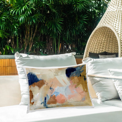 Coussin d'extérieur Chaotic Neutral Paint par Victoria Barnes