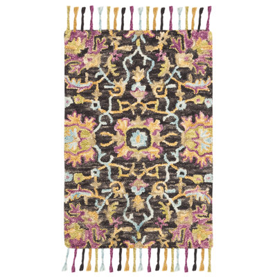 Broadmoor Blossom Hand Tufted Wool Floral Rug