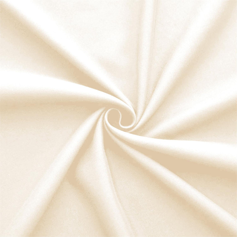 200 Thread Count Microfiber Deep Fitted Bed Sheet – 25cm Pocket, Single (3'), Cream