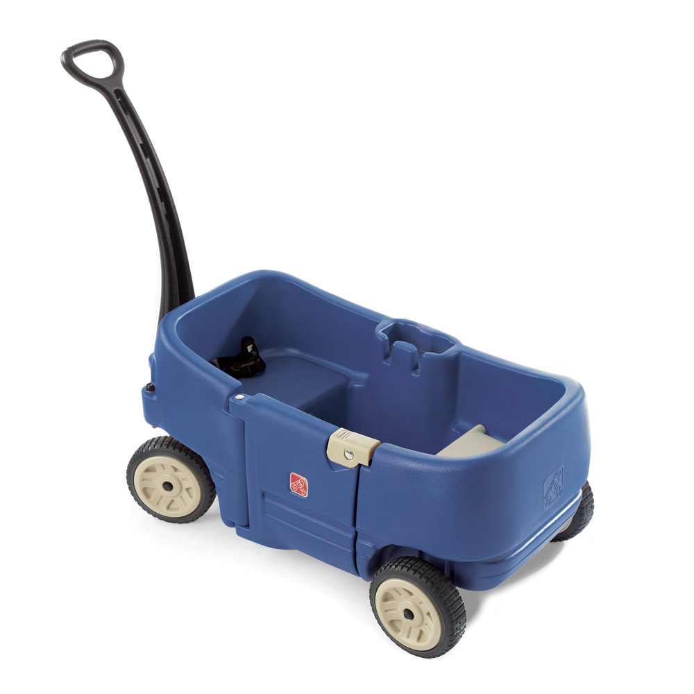Step2 Blue Wagon for Two Plus Ride-On Toy